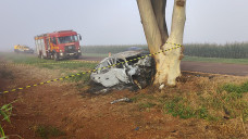VÍDEO: Grave acidente na MS-379 mata 2 pessoas carbonizadas e deixa vereador ferido