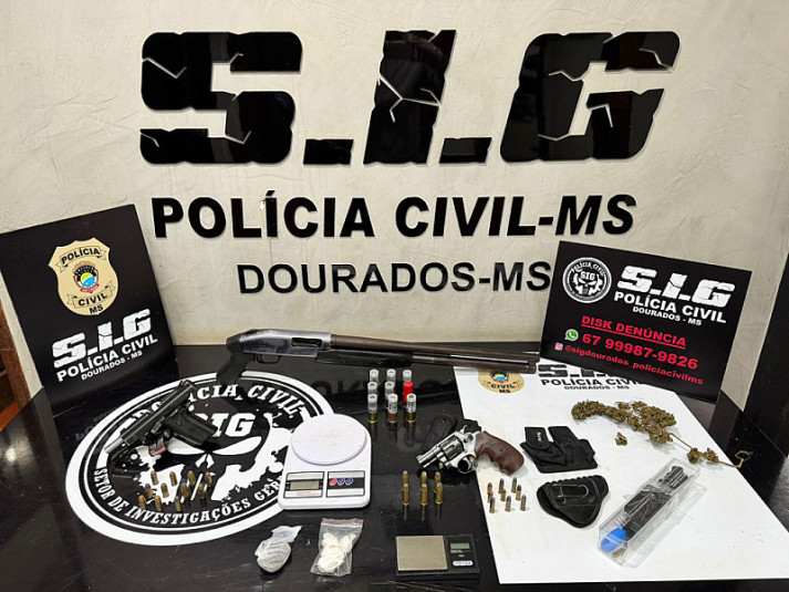 Suspeitos ligados à disputa entre facções são presos com armas, drogas e veículos
