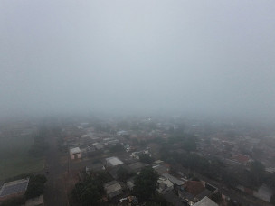 Último dia de junho começa com neblina em Dourados; não há previsão de chuva