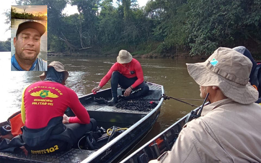 Corpo de guia de pesca é encontrado no Rio Dourados após 3 dias de buscas