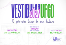 Vestibular abre inscrições para vagas em cursos de graduação