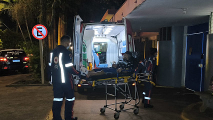 Jovem é ferido a tiros no Jardim Itália e alega estar jurado de morte