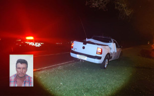 Homem morre atropelado junto com o cachorro de estimação na MS-156