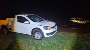 Homem morre atropelado junto com o cachorro de estimação na MS-156