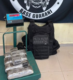 Ação conjunta prende homem com 5 quilos de haxixe em Naviraí