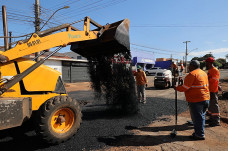 Obras de recuperação de asfáltica chegam à Rua General Osório