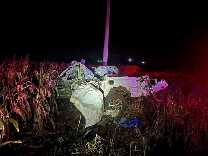 Motorista morre após capotar carro com quase 2 toneladas de drogas na MS-289