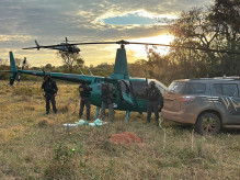 VÍDEO: Aeronave é interceptada com quase 350 quilos de cocaína em Campo Grande