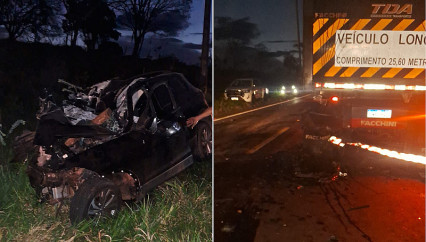 Empresária morre após colidir contra traseira de carreta na MS-475