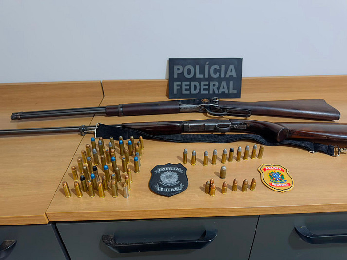 PF deflagra operação contra comércio ilegal de armas de fogo e munições em MS