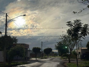 Terça-feira de céu nublado com aberturas de sol em Dourados; máxima de 26ºC