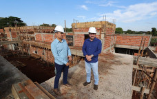 Obra do posto de saúde do Jardim dos Estados supera 50% e segue acelerada