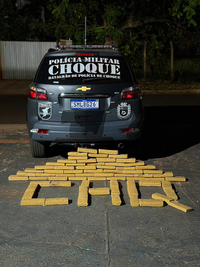 Jovem é preso pelo Bope com 65,7 quilos de maconha em Campo Grande