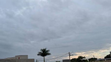 Início de semana com céu nublado e chances de chuva à noite em Dourados