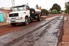 Obras de reconstrução de asfalto avançam no BNH 4º Plano