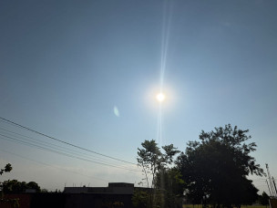 Sabadão com previsão de muito calor e chuva isolada em Dourados