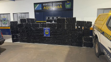 Adolescente é flagrado com carga de maconha avaliada em R$ 2,2 milhões na fronteira