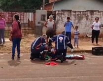 Motociclista morre no Hospital da Vida após grave acidente com Hilux em Dourados