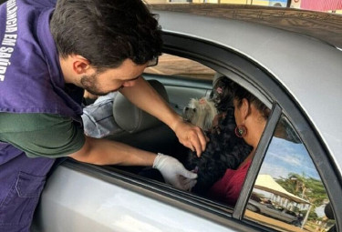 Terceiro Drive-thru “Latemia” para vacinação antirrábica acontece neste sábado