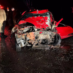Batida entre carro e carreta de celulose mata 3 homens na BR-158