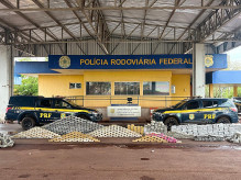 Motorista é preso com quase 1t de drogas durante fiscalização da PRF