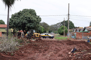 Concluída desocupação irregular de área pública no Jardim João Paulo II