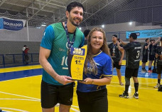Jogos Abertos definem campeões do voleibol e futsal nos Jams