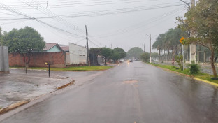 Quarta-feira segue com pancadas de chuva em Dourados; máxima de 28ºC