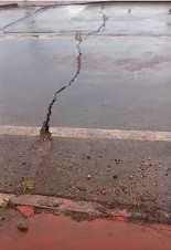 VÍDEO: Após “chuvarada”, ponte sobre o Rio Dourados apresenta rachadura