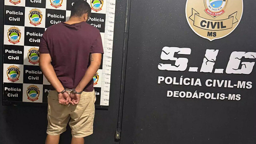 Ex-presidiário de 32 anos é preso com arma e pescado ilegal