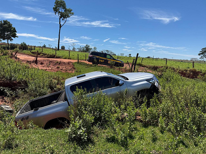 Rapaz é preso em Iguatemi com caminhonete furtada no centro de Dourados