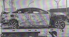 Casal rouba motorista de aplicativo, capota carro e acaba preso na BR-060