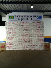 Militar Rodoviária apreende 1.900 pacotes de cigarros contrabandeados