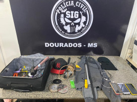 Polícia prende 3 homens moradores em Dourados que tentaram roubar os Correios em Itaporã