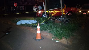 Motociclista morre depois de bater em ônibus em Dourados