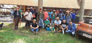 Coordenadoria indígena faz mutirão voluntário na aldeia Bororó