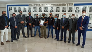 Delegado Rodolfo Daltro recebe moção na Câmara pelos trabalhos no SIG