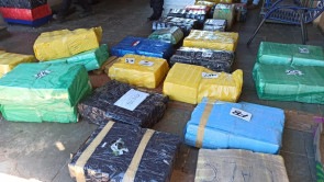 DOF apreende quase 6 toneladas de maconha em carga de arroz na fronteira