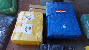 DOF apreende quase 6 toneladas de maconha em carga de arroz na fronteira