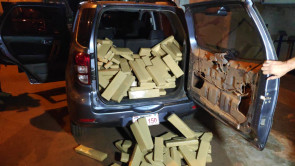 Defron prende paraguaio com quase 200 quilos de maconha em Ponta Porã