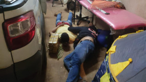 Após perseguição iniciada em Dourados, Defron apreende 686 quilos de maconha na Capital