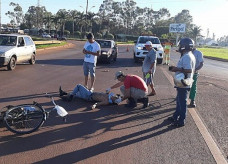 O idoso João da Silva Primo, foi socorrido ao hospital, mas acabou falecendo (Foto; Alô Dourados/facebook)