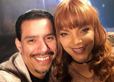 Flordelis e o marido, o pastor Anderson Carmo, morto na casa da família — Foto: Reprodução/ Facebook