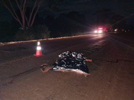 Homem morre ao ser atropelado em Fátima do Sul; motorista fugiu sem prestar socorro