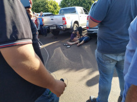 Ex-policial é executado com tiros de fuzil e pistola no estacionamento do Shopping China