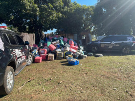 Defron apreende cerca de 7 toneladas de maconha e prende 3 traficantes na fronteira