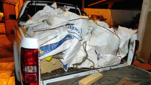 Polícia apreende dupla com 512 quilos de maconha armazenados em residência em Amambai