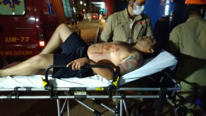 Jovem é baleado com 2 tiros nas costas em Dourados