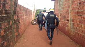 Guarda Municipal prende 4 homens com quase 800 munições e uma espingarda em Dourados