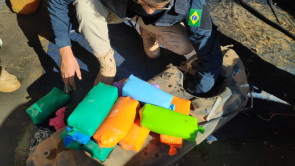 PRF apreende 20 quilos de pasta base de cocaína entre Dourados e Ponta Porã